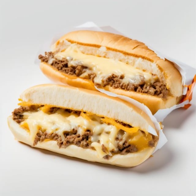 Italian Cheesesteak Sandwich.