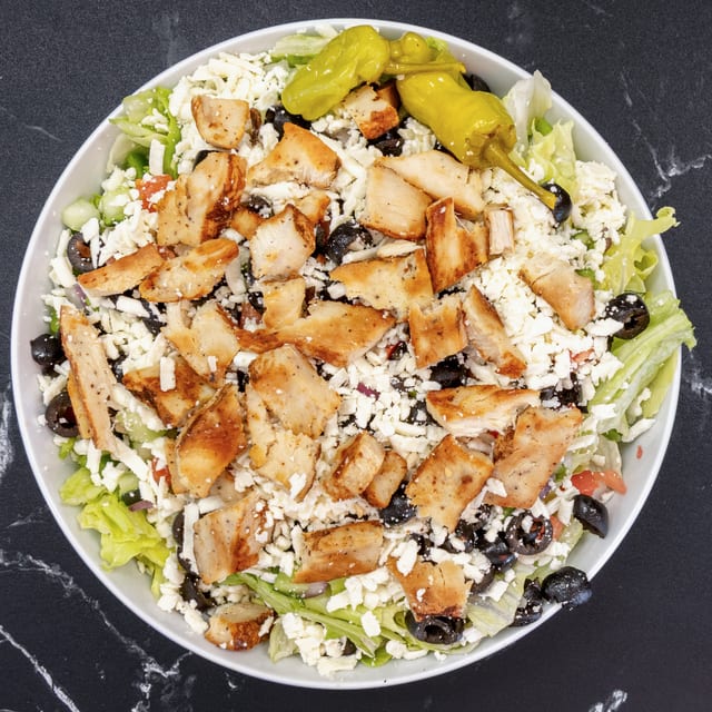 Grilled Chicken Salad.
